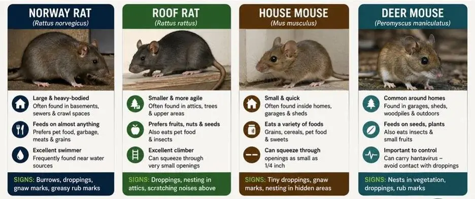 Common Bend Rodents